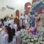 Procissão, missa e arraial finalizam os festejos da paróquia de Nossa Senhora da Glória