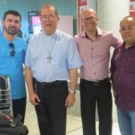 Dom Sérgio dá as boas-vindas aos missionários que chegaram a Manaus