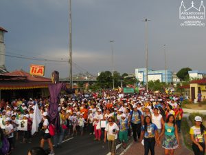 Read more about the article Caminhada Missionária finaliza com missa campal no Santuário de São José