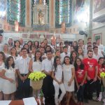 Dom Sérgio celebra o Crisma de jovens da Paróquia de São Sebastião