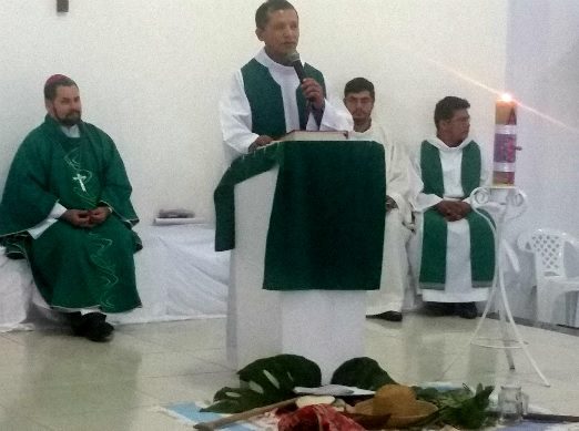 Área Missionária Tarumã celebra a posse de seu novo pároco, Pe. Auricélio
