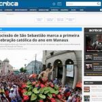 Portal A Crítica – Procissão de São Sebastião – 21/1/2017