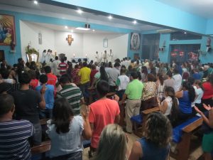 Read more about the article A.M. Santa Catarina de Sena finaliza festejos da padroeira com procissão, missa e arraial