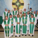 Dom Sergio celebra missa com os novos padres da congregação dos Joseleitos