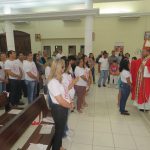 Área Missionária Sagrada Família do Tarumã celebra o Crisma de 40 adultos