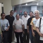 Conselho Presbiteral da Arquidiocese de Manaus visita as novas instalações da Rádio Rio Mar FM