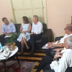 Em visita ao arcebispado prefeito fala sobre revitalização do centro histórico e entrega da “praça da Matriz”