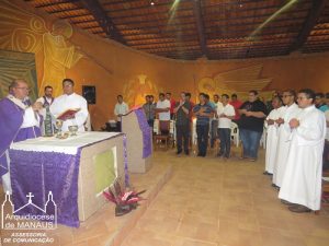 Read more about the article Dom Sergio preside missa de admissão às Ordens Sacras de três seminaristas do Seminário São José