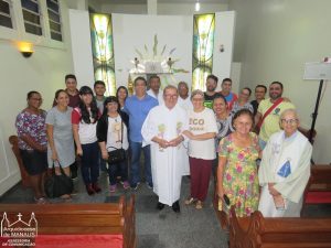 Read more about the article CAAC realiza a primeira Adoração ao Santíssimo na capela do Santuário de Aparecida