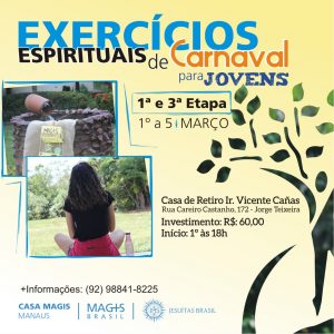 Read more about the article Casa MAGIS Manaus promove retiro de Exercícios Espirituais de Carnaval para jovens