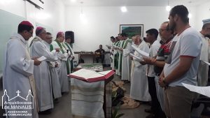 Read more about the article Celebração Eucarística com bispos do Regional Norte 1 marca o início das atividades no ITEPES
