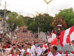 Read more about the article Festejos de Santa Rita de Cássia encerram com procissão e missa campal presidida por Dom Sergio