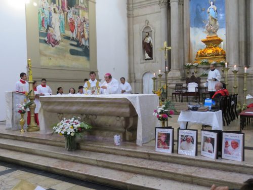 Read more about the article Agentes da Pascom celebram 53. Dia das Comunicações com missa na Catedral Metropolitana