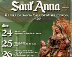 Read more about the article Tríduo em honra a Sant`Ana será  realizado na Capela da Santa Casa de Misericórdia em Manaus