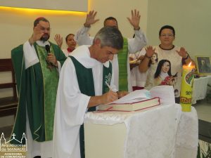 Read more about the article Área Missionária Tarumã celebra 15 anos de fundação e a posse do novo pároco, Pe. Valdecir
