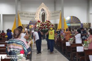 Read more about the article Celebração e carreata encerram festejos de Santa Teresinha, padroeira da missões