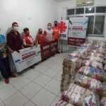 Parceria permite distribuição de cartão alimentação e cestas básicas para famílias pobres em Manaus