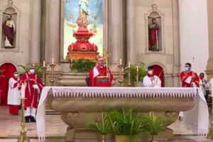 Read more about the article Semana Santa inicia com a Missa de Ramos sem a tradicional procissão