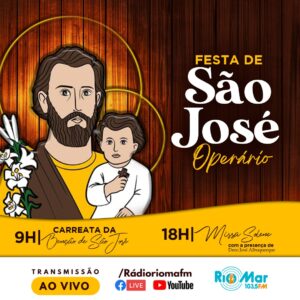 Read more about the article 1° de Maio é marcado pela solenidade de São José Operário