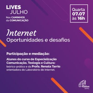 Read more about the article Paulinas realiza live sobre oportunidades e desafios da internet