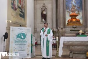 Read more about the article Edital de concurso para o Hino da Padroeira do Amazonas é lançado durante missa na Catedral