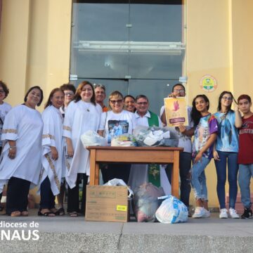 Casa do Idoso São Vicente de Paulo recebe doações do projeto Mãos de Maria