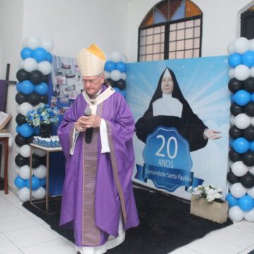 Celebração marca aniversário de 20 anos da Comunidade Santa Paulina na A.M. N. Sra. dos Navegantes