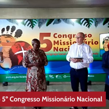 Lançamento do 5º Congresso Missionário Nacional a ser realizado em Manaus de 10 a 15 de novembro