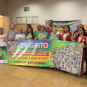 Arquidiocese de Manaus promove coletiva de imprensa sobre Grito dos Excluídos 2023