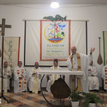 50° edição da Assembleia dos bispos do Regional Norte 1  inicia com Santa Missa na Maromba