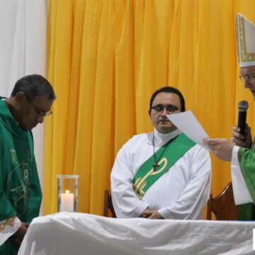 Área missionária Divina Misericórdia recebe o novo pároco, padre Rubson Vilhena