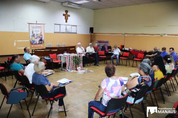 Read more about the article Comissões reunem-se para partilhar propostas pensadas visando a implementação das diretrizes da Ação Evangelizadora da Igreja de Manaus