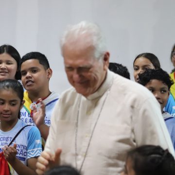 Infância e Adolescência Missionária: roda de conversa com o arcebispo integra a missionariedade